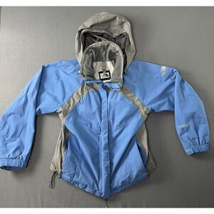 The North Face Coat Women M Rain Jacket HyVent Outdoors Chest Pockets